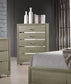 Beaumont 5-drawer Bedroom Chest Champagne
