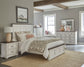 Hillcrest 5-piece Queen Bedroom Set Distressed White