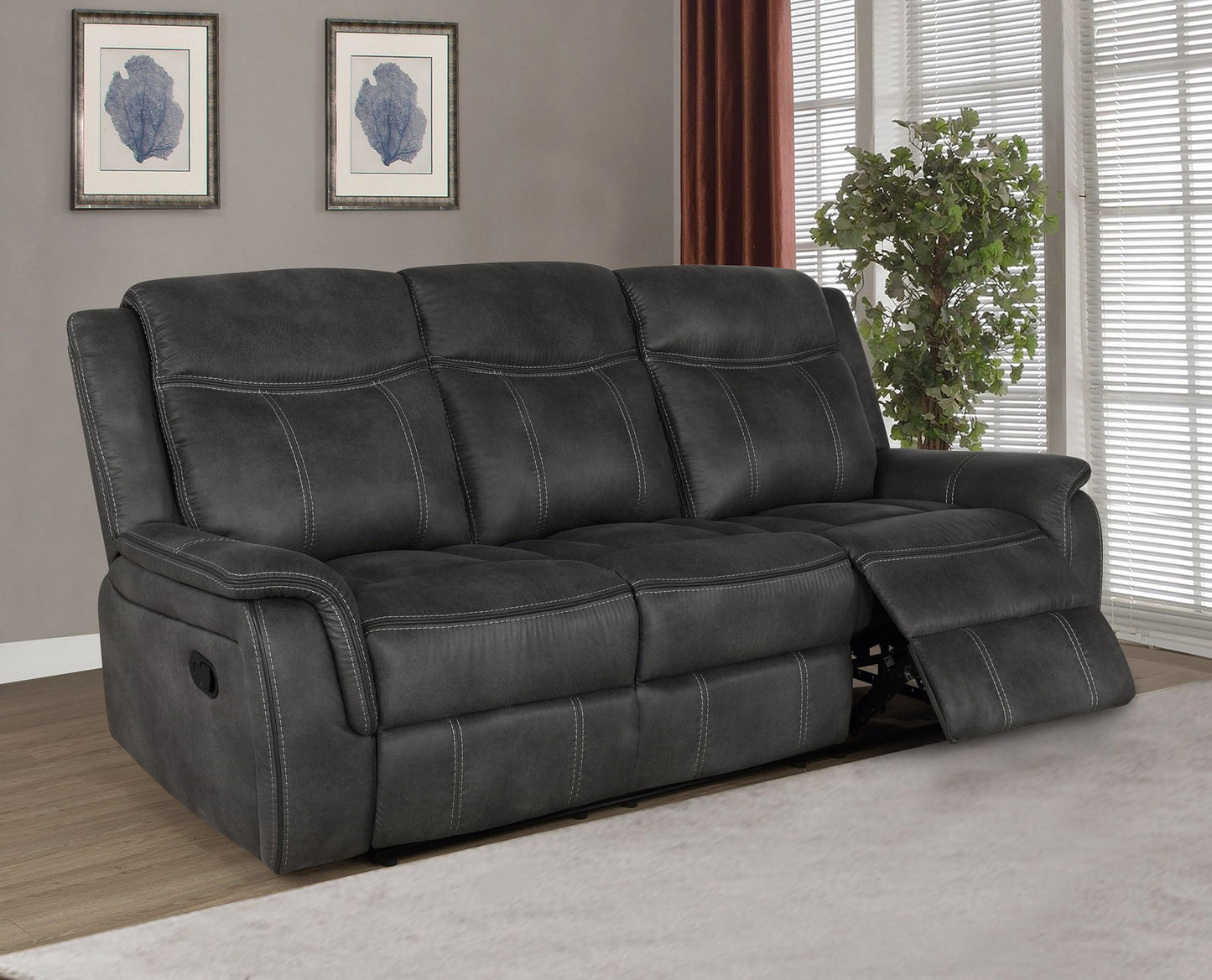 Lawrence Upholstered Tufted Living Room Set