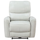 Greenfield Upholstered Power Recliner Chair Ivory