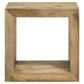 Benton Rectangular Solid Wood End Table Natural
