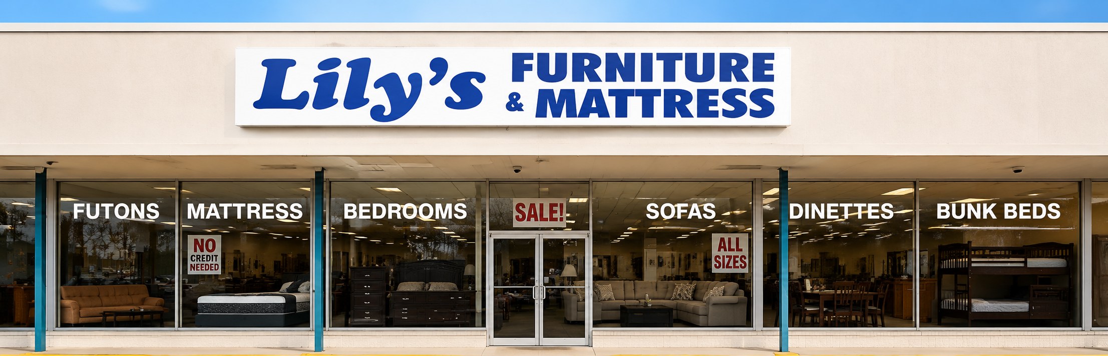 Lily's Furniture and Mattress storefront